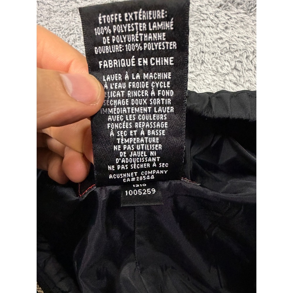 Footjoy FJ DryJoys Tour Collection Pants Mens XL Black Golf Outdoors Rain Lined - Picture 6 of 10